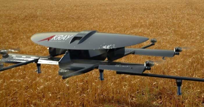 Kray Protection UAV for using plant protection products