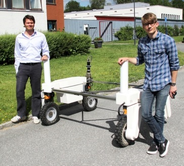 Thorvald robot for territory monitoring