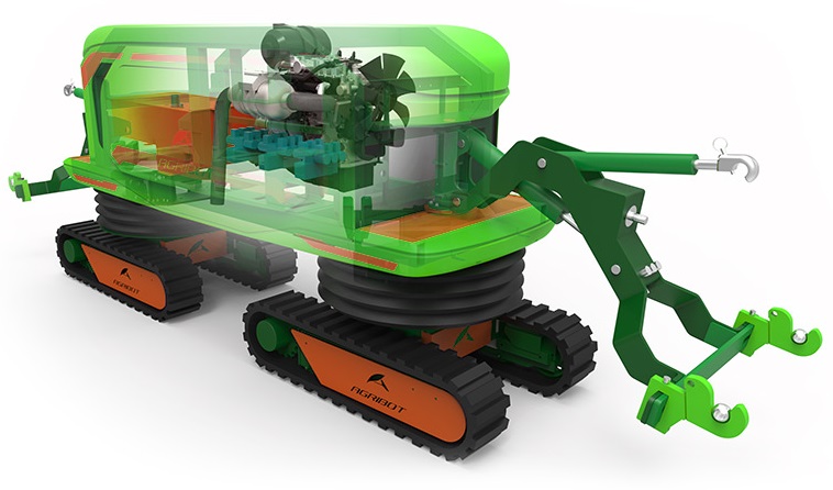 Polish robot Agribot