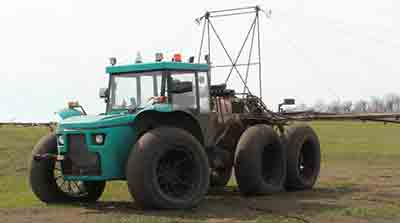 Discount 15% on used self-propelled sprayers «Vodoley»